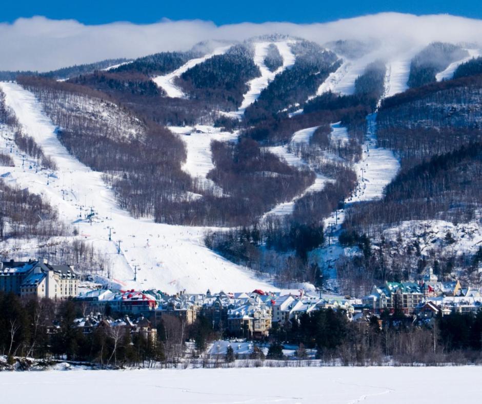 Mont-Blanc Ski Inout Condo W Pool Beach Access Saint-Faustin Exterior foto