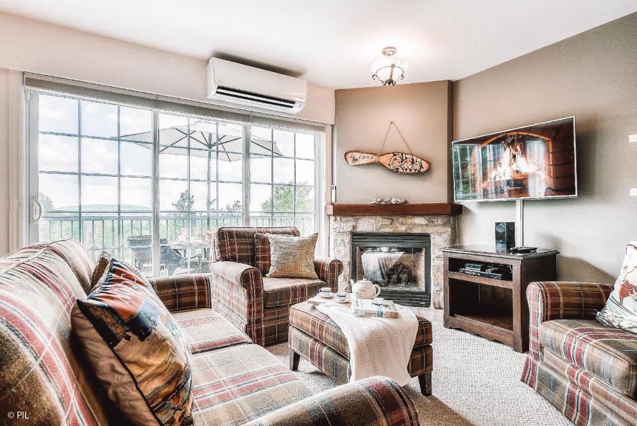 Mont-Blanc Ski Inout Condo W Pool Beach Access Saint-Faustin Exterior foto